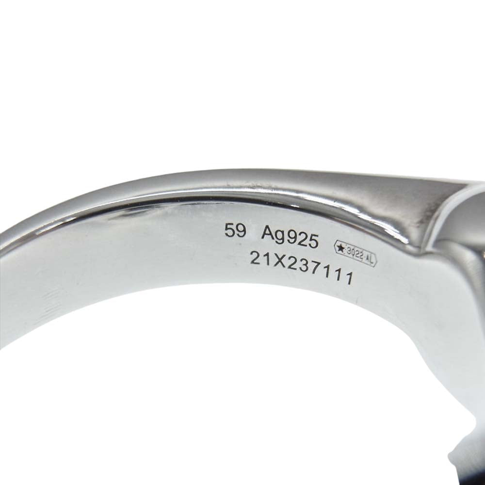 HERMES エルメス ギャロップ エルメス PM シルバー リング シルバー系 18号【中古】