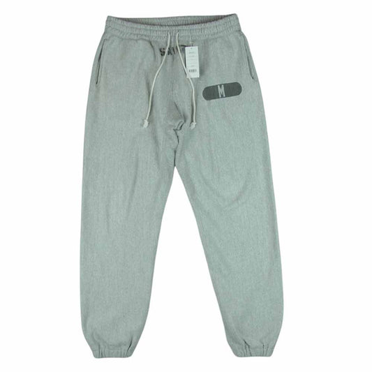 SAINT MICHAEL セントマイケル 23SS SM-S23-0000-050 SWEAT PANTS スウェット パンツ 日本製 グレー系 L【美品】【中古】