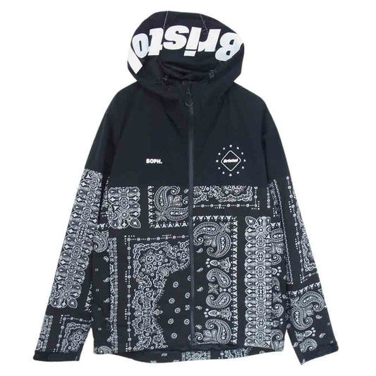 SOPH ソフ  22AW  FCRB-222115 BANDANA TRAINING JACKET バンダナ トレーニング ジャケット  ブラック系 S【美品】【中古】