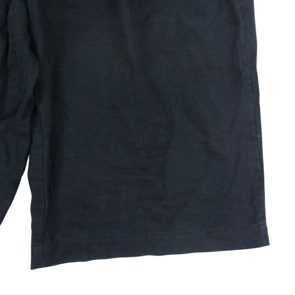 ブラック コムデギャルソン AD2013 1M-P015 リネン イージー ワイズ ショーツ ブラック系 L【中古】