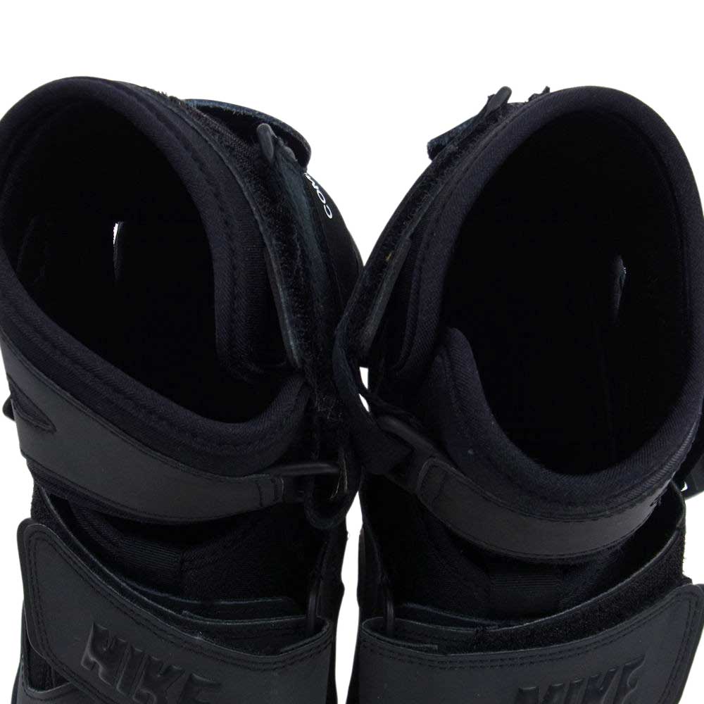 COMME des GARCONS HOMME PLUS コムデギャルソンオムプリュス DH0199-011 × NIKE ナイキ Air Carnivore  Black エア カーニバル スニーカー ブラック ブラック系 29cm【中古】