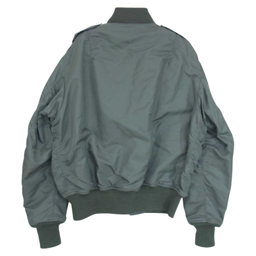 The REAL McCOY'S ザリアルマッコイズ MIL-J-7448C SKYLINE CLOTHING スカイライン クロージング実名復刻 TYPE L2-B フライト ジャケット カーキ系 S【中古】