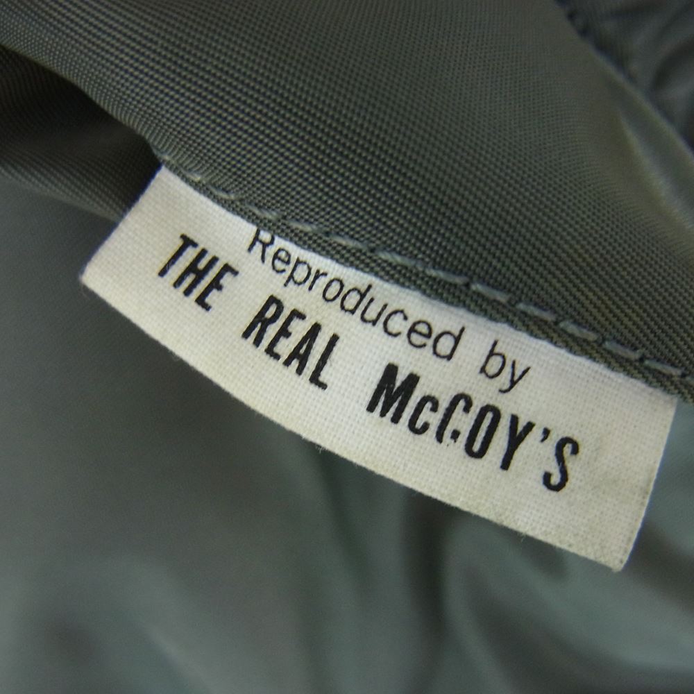 The REAL McCOY'S ザリアルマッコイズ MIL-J-7448C SKYLINE CLOTHING スカイライン クロージング実名復刻 TYPE L2-B フライト ジャケット カーキ系 S【中古】