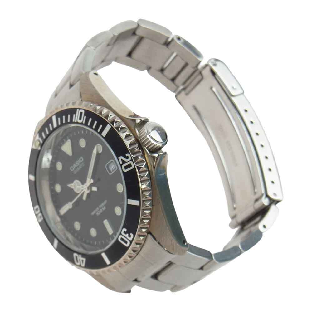 CASIO カシオ MTD-1010 1346 Diver ダイバー 腕時計 リスト ウォッチ シルバー系【中古】