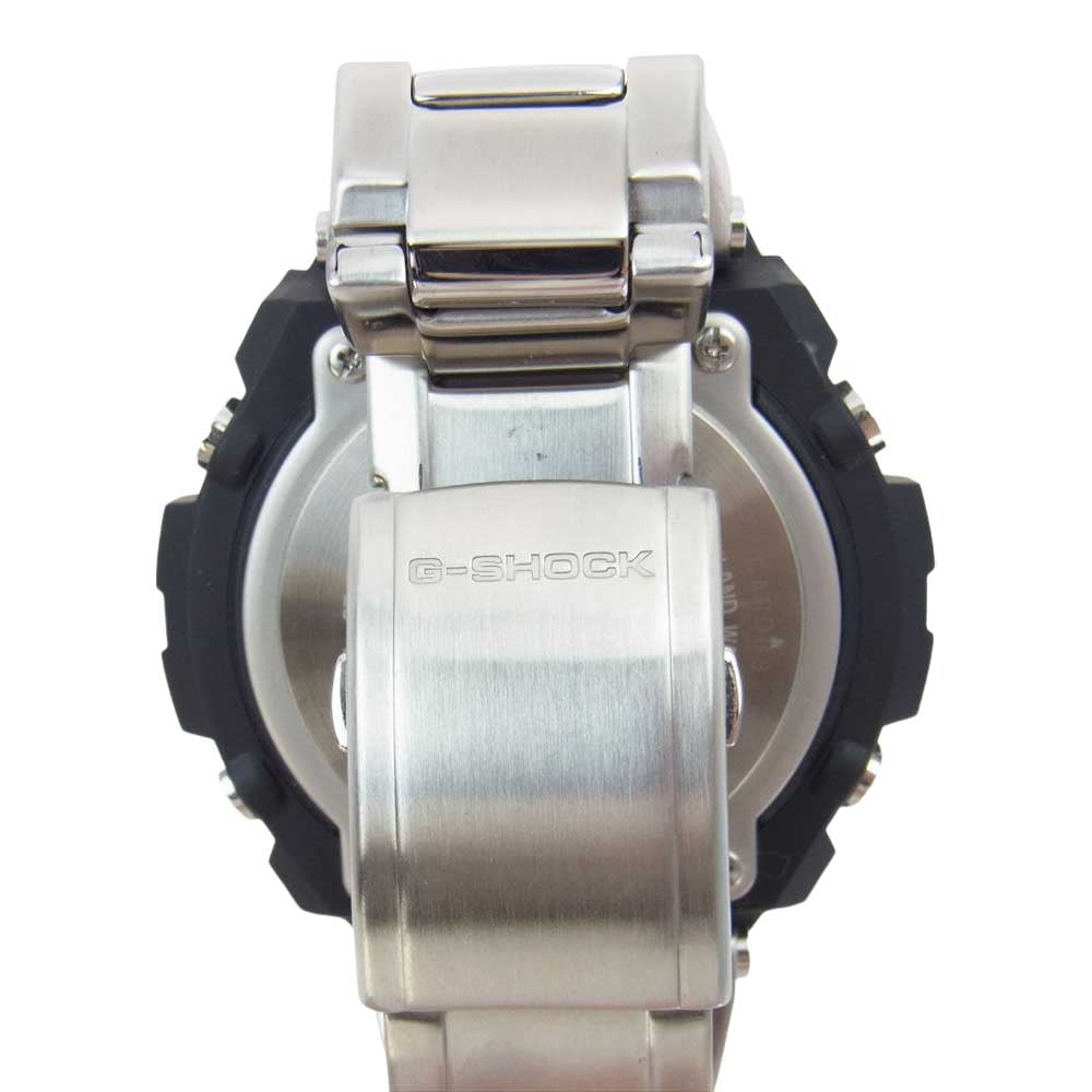 CASIO G-SHOCK カシオ ジーショック GST-W110D-1AJF G-STEEL レイヤーガード マルチバンド タフソーラー 腕時計 リスト ウォッチ シルバー系【中古】