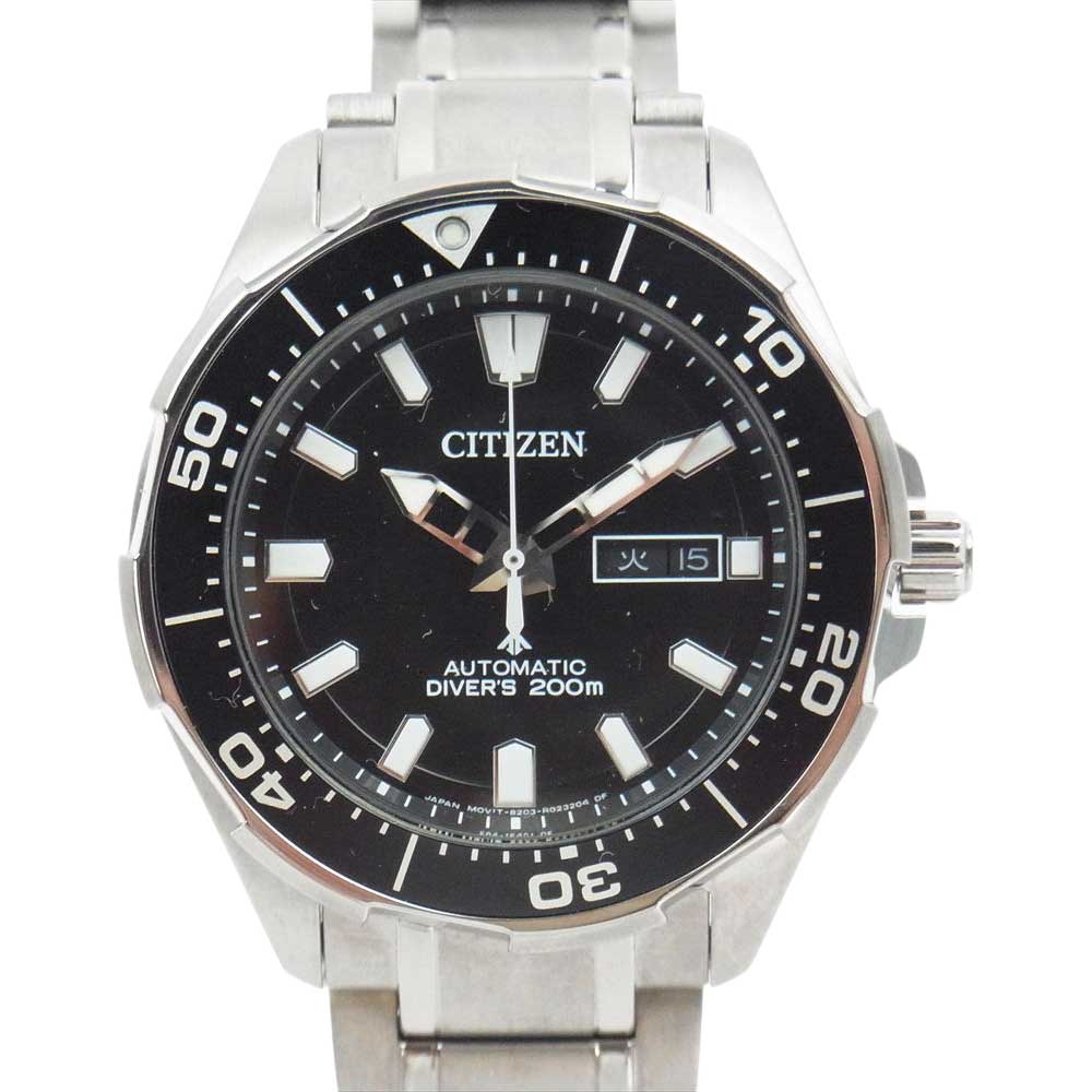 CITIZEN シチズン 8203-R008919 プロマスター ダイバー ウォッチ 腕時計 シルバー系【中古】