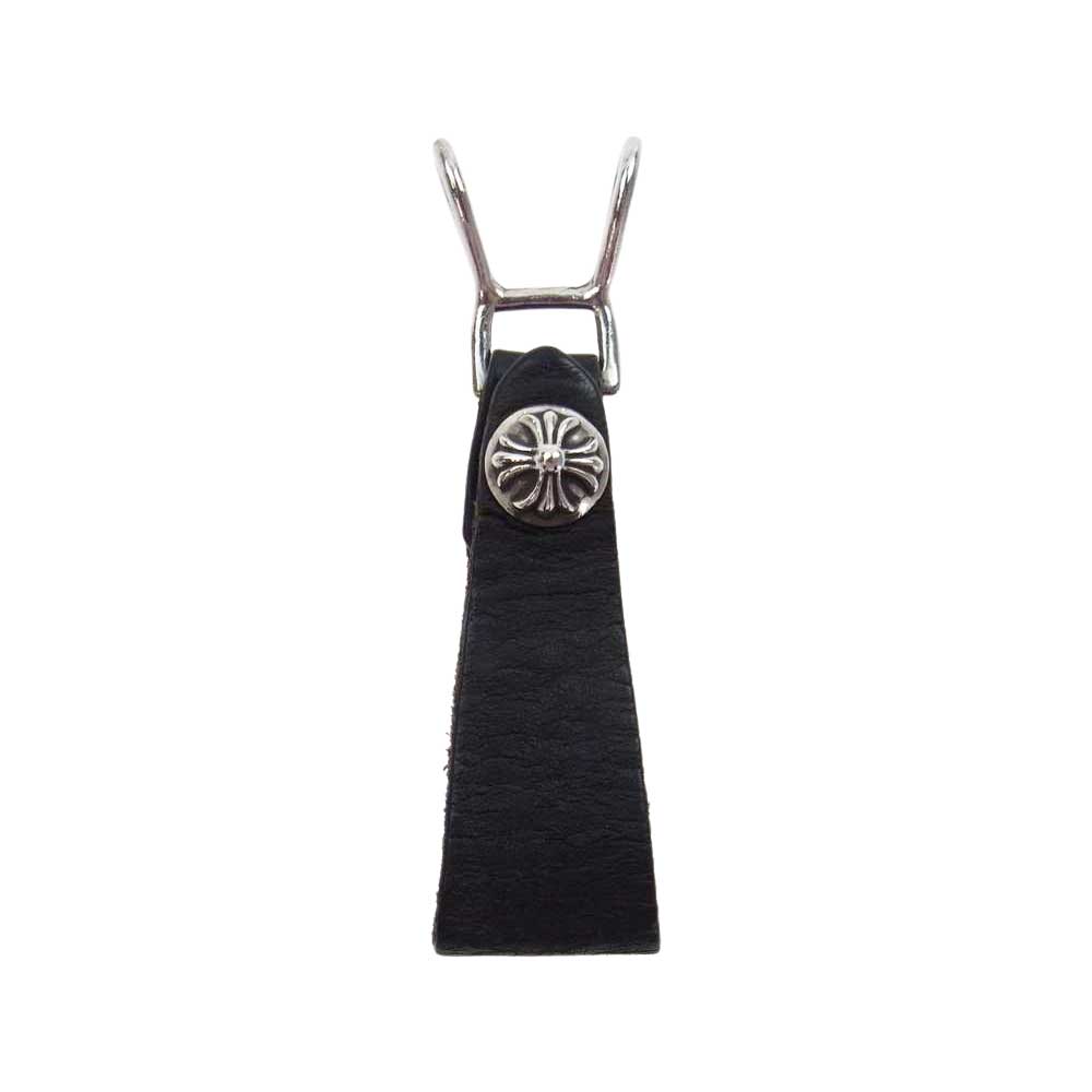 CHROME HEARTS クロムハーツ（原本有） BELT LOOP クロスボール ベルトループ ブラック系【中古】