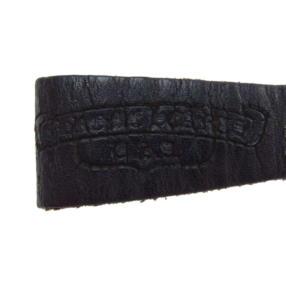 CHROME HEARTS クロムハーツ（原本有） BELT LOOP クロスボール ベルトループ ブラック系【中古】