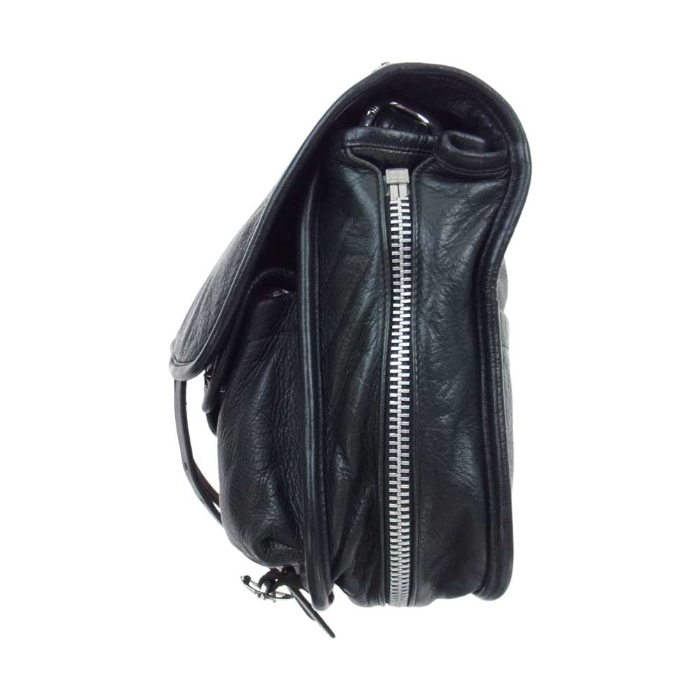 CHROME HEARTS クロムハーツ（原本有） SHOULDER BAG-TINY タイニー ソフト ショルダー バッグ レザー ダガー  ブラック系【中古】