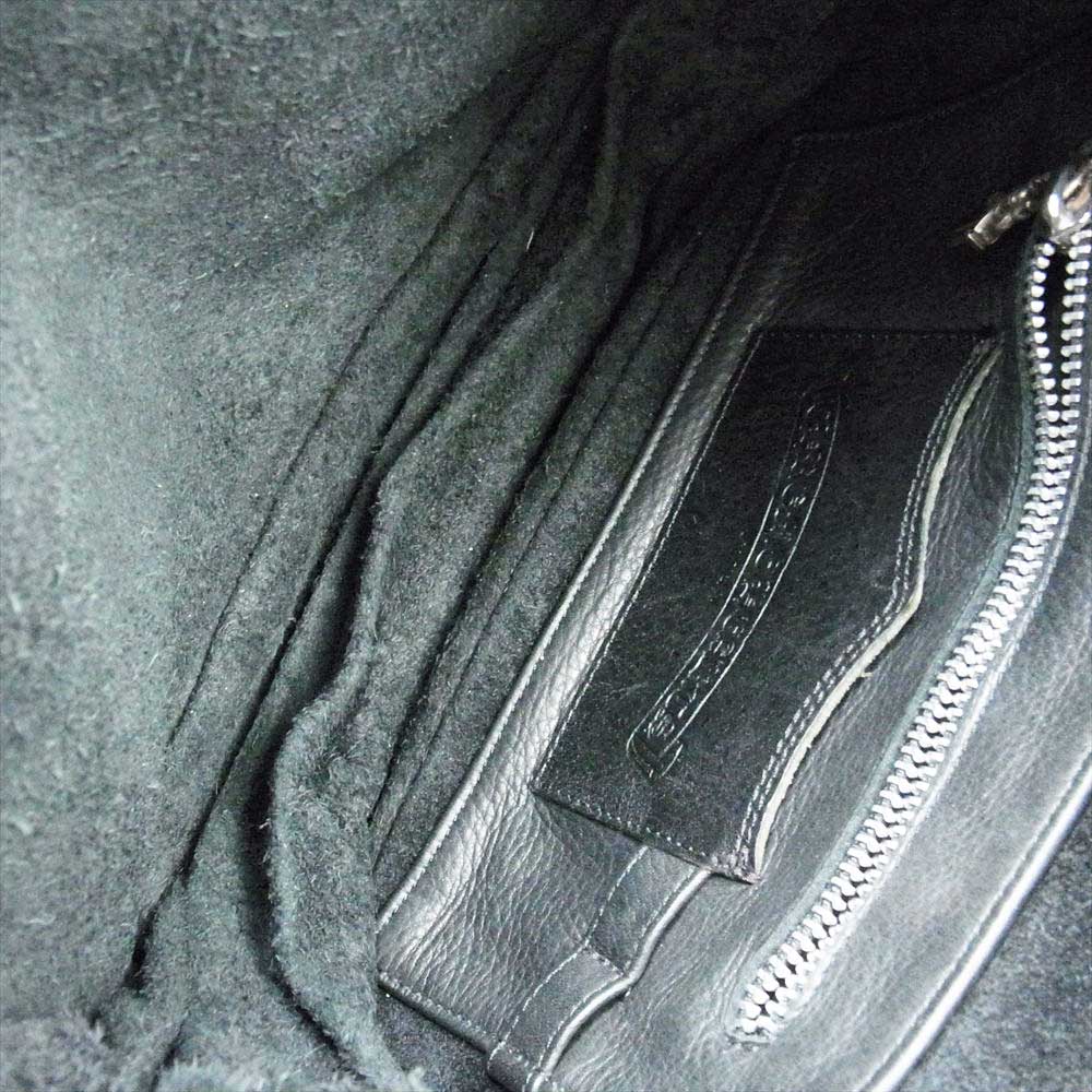 CHROME HEARTS クロムハーツ（原本有） SHOULDER BAG-TINY タイニー ソフト ショルダー バッグ レザー ダガー  ブラック系【中古】