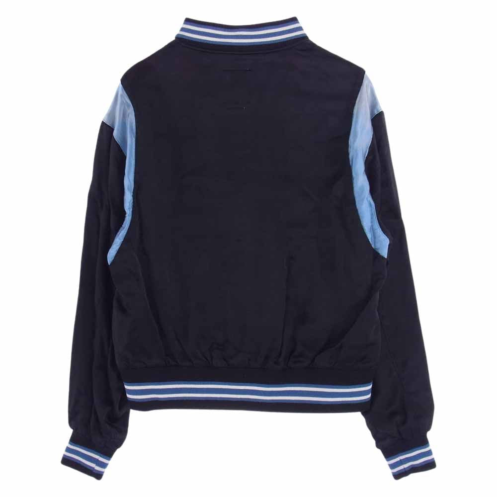 VISVIM ビズビム 123105013018 DOUGLAS STADIUM JKT スタジアム ジャケット サテン レーヨン ブラック系 1【中古】