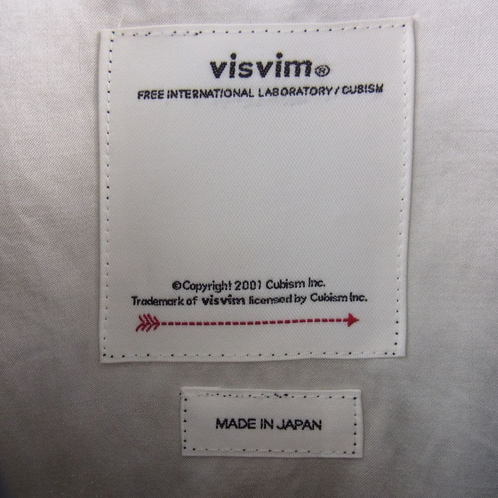 VISVIM ビズビム 123105013018 DOUGLAS STADIUM JKT スタジアム ジャケット サテン レーヨン ブラック系 1【中古】