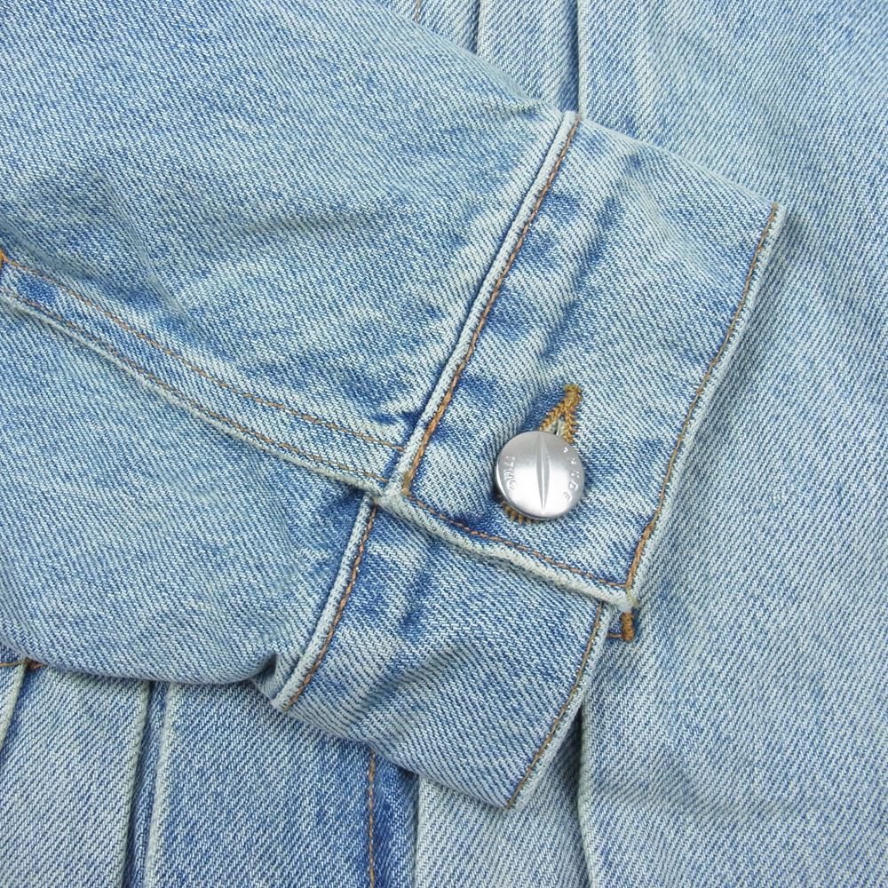 ルード 22AW USED ユーズド加工 デニム ジャケット インディゴブルー系 L【極上美品】【中古】