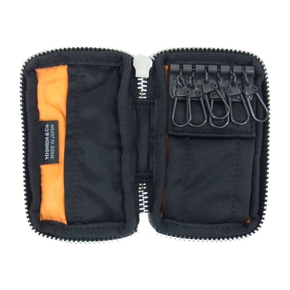 PORTER ポーター TANKER KEY CASE タンカー ６連 キーケース ブラック系【中古】