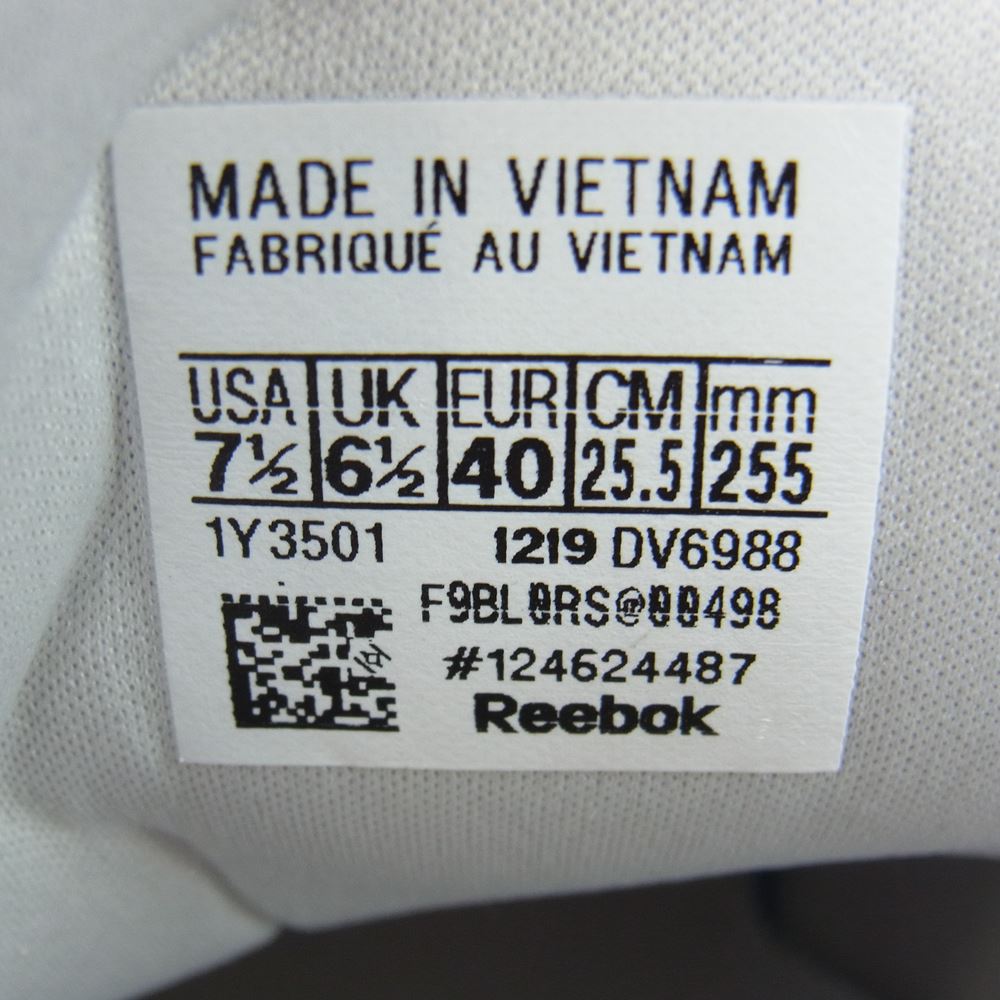 Reebok リーボック CLASSIC INSTAPUMP FURY OG インスタポンプフューリー ローカット スニーカー ベージュ系 25.5cm【中古】