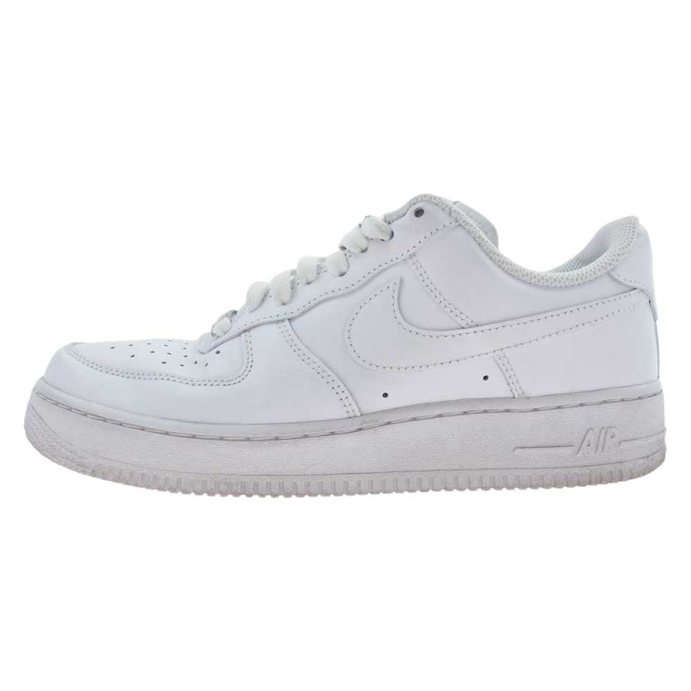 NIKE ナイキ 315122-111 AIR FORCE 1 07 エアフォース ローカット スニーカー ホワイト系 25.5cm【中古】