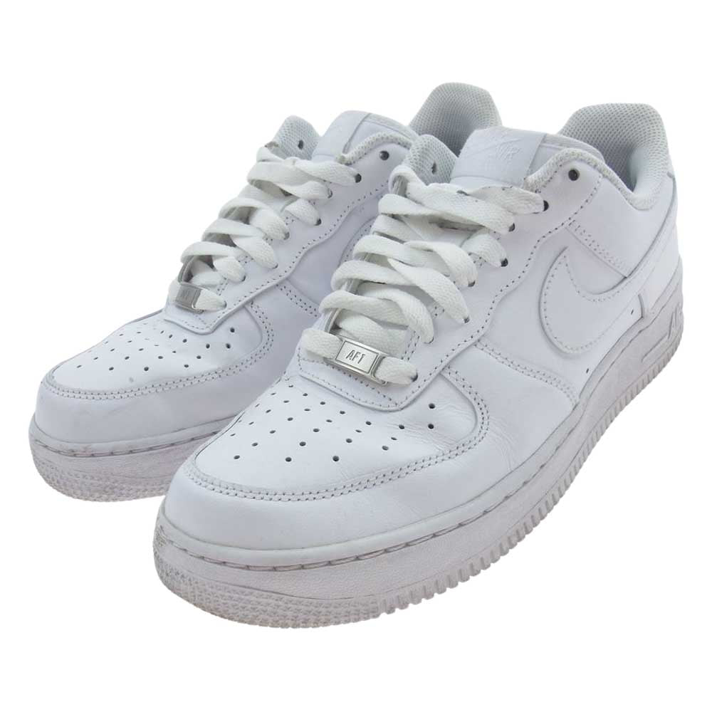 NIKE ナイキ 315122-111 AIR FORCE 1 07 エアフォース ローカット スニーカー ホワイト系 25.5cm【中古】