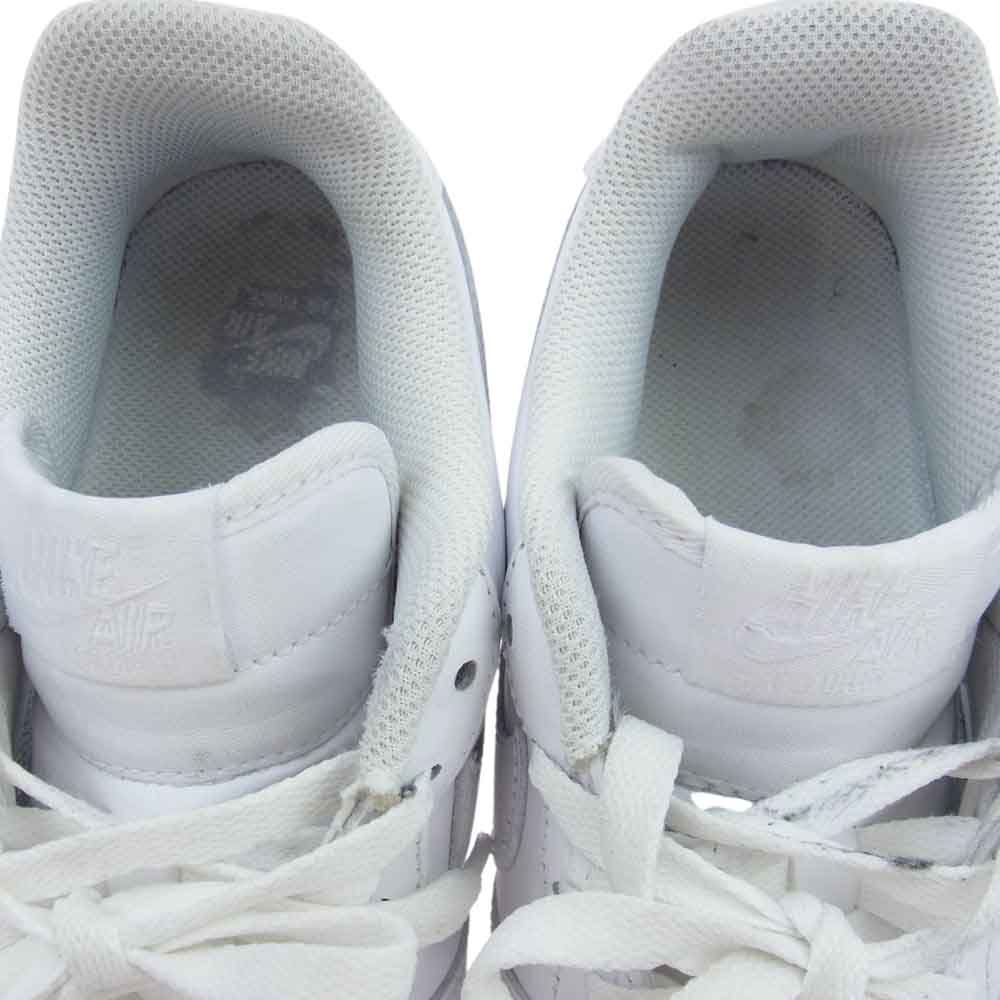 NIKE ナイキ 315122-111 AIR FORCE 1 07 エアフォース ローカット スニーカー ホワイト系 25.5cm【中古】