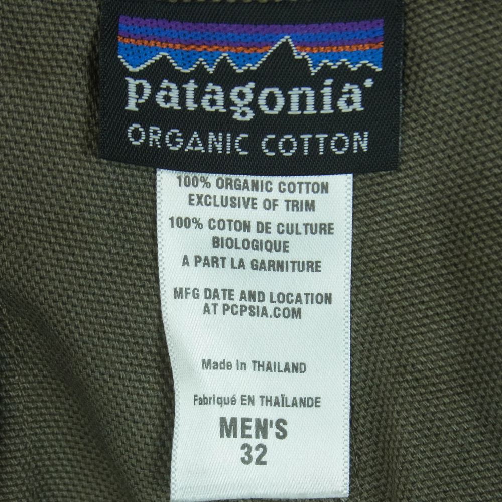 patagonia パタゴニア 57227SP11 Men's Stand Up Shorts スタンドアップ ショーツ オーガニックコットン ショート パンツ グレー系 32【中古】