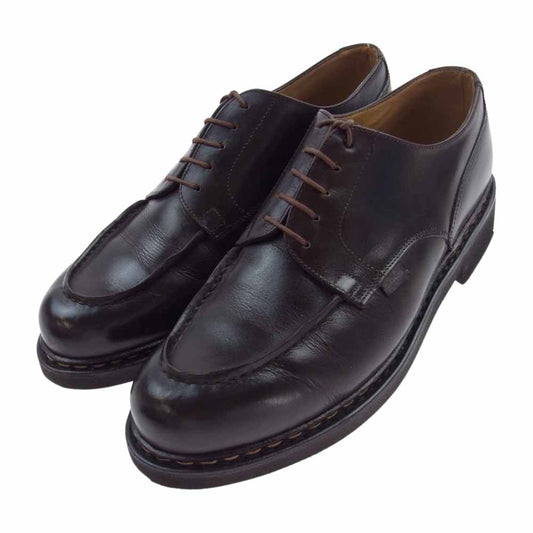 Paraboot パラブーツ 710707 CHAMBORD TEX MARRON シャンボード パラテックソール マロン Uチップ シューズ ダークブラウン系 8【中古】