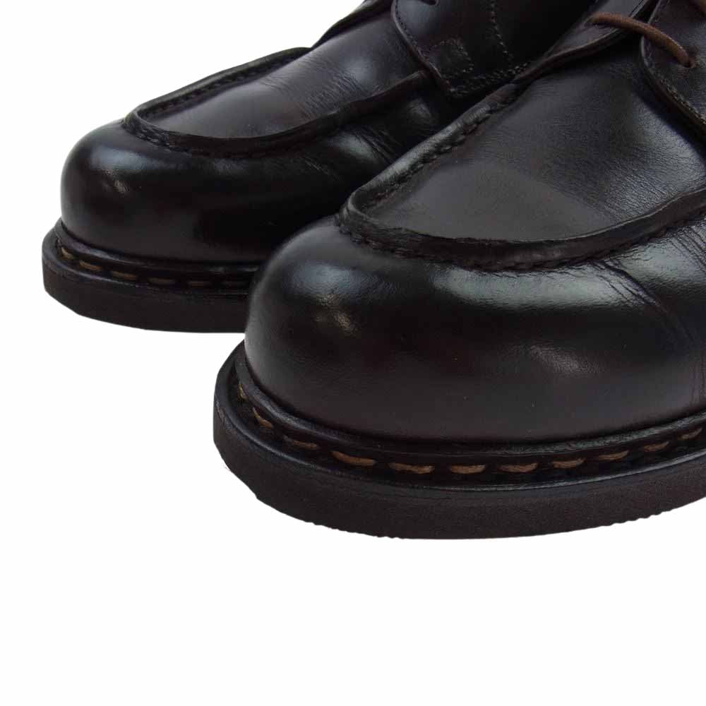 Paraboot パラブーツ 710707 CHAMBORD TEX MARRON シャンボード パラテックソール マロン Uチップ シューズ ダークブラウン系 8【中古】
