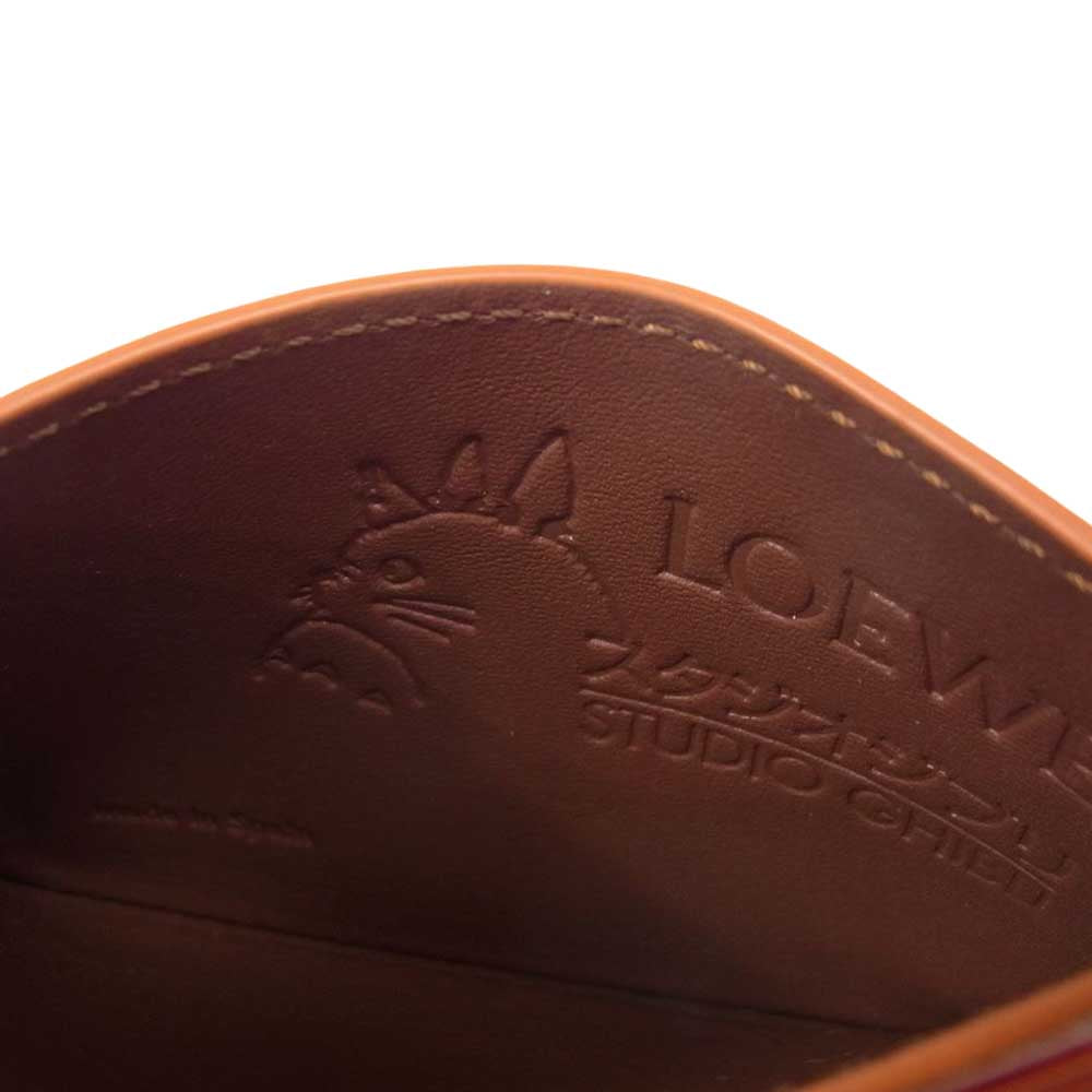 LOEWE ロエベ × ジブリ ハウルの動く城 カルシファー レザー パス