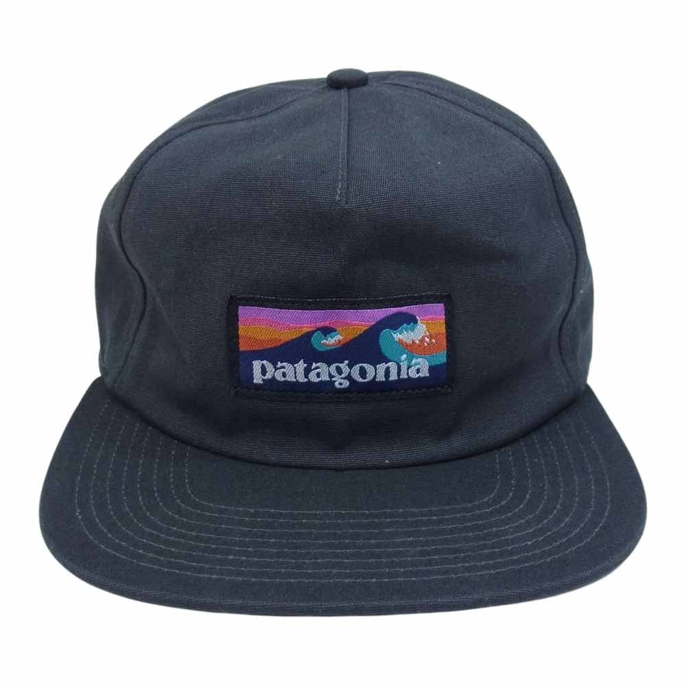 patagonia パタゴニア 23SS 38278 ボードショーツ ラベル ファンフェアラー キャップ ブラック ブラック系【極上美品】【中古】