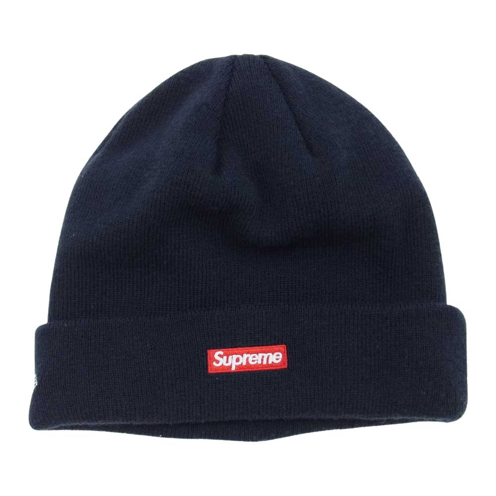 Supreme シュプリーム 20AW New Era S Logo Beanie ニューエラ ロゴ ビーニー ニットキャップ ネイビー系【中古】