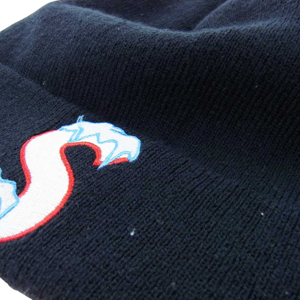 Supreme シュプリーム 20AW New Era S Logo Beanie ニューエラ ロゴ ビーニー ニットキャップ ネイビー系【中古】