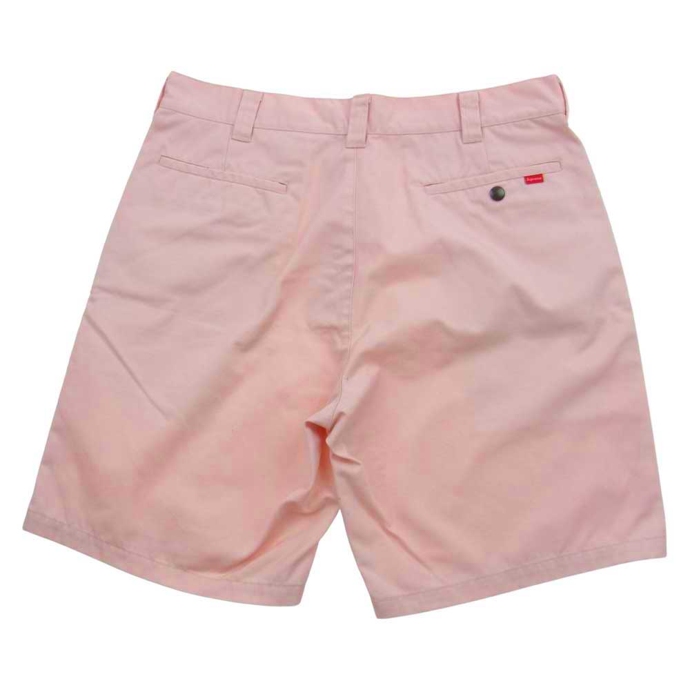Supreme シュプリーム Work Short Pale Pink ワークショーツ ショートパンツ ピック ピンク系 32【美品】【中古】