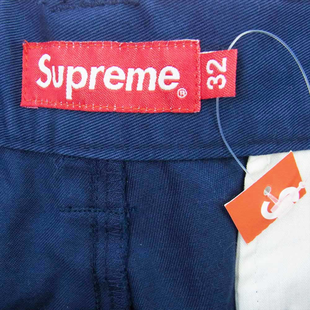 Supreme シュプリーム Work Short Navy ワークショーツ ショートパンツ ネイビー ネイビー系 32【美品】【中古】