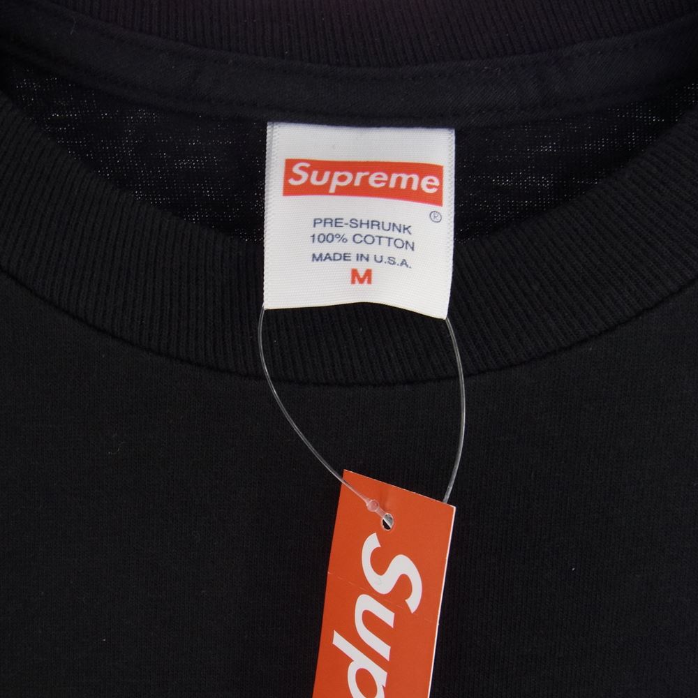 Supreme シュプリーム 19SS Who The Fuck Tee フーザ ファック Tシャツ ブラック系 M【新古品】【未使用】【中古】