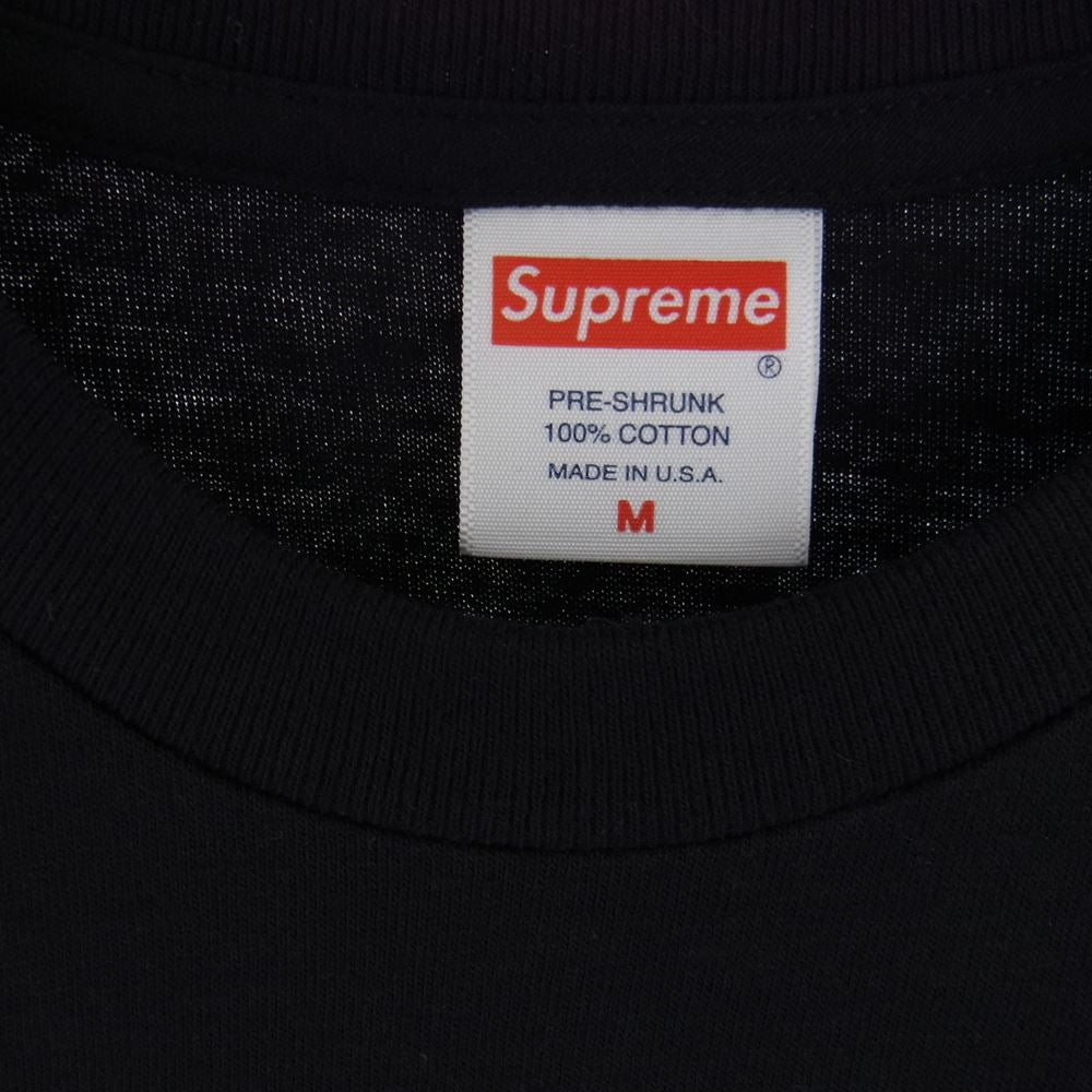Supreme シュプリーム 22AW Trademark Tee トレードマーク ロゴ Tシャツ ブラック系 M【新古品】【未使用】【中古】