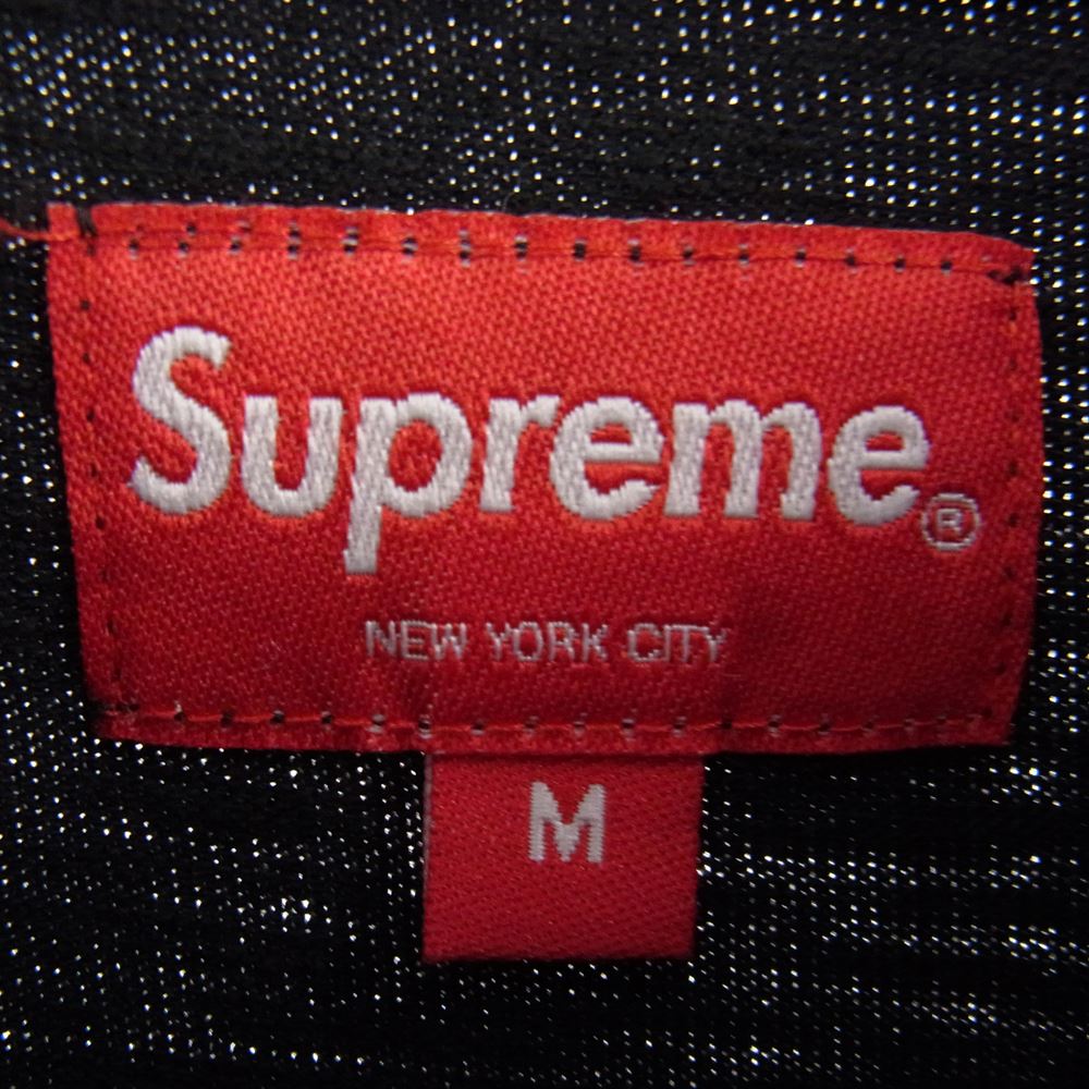 Supreme シュプリーム 22AW Bones S/S Top ボーン ロゴ Tシャツ ブラック系 M【新古品】【未使用】【中古】