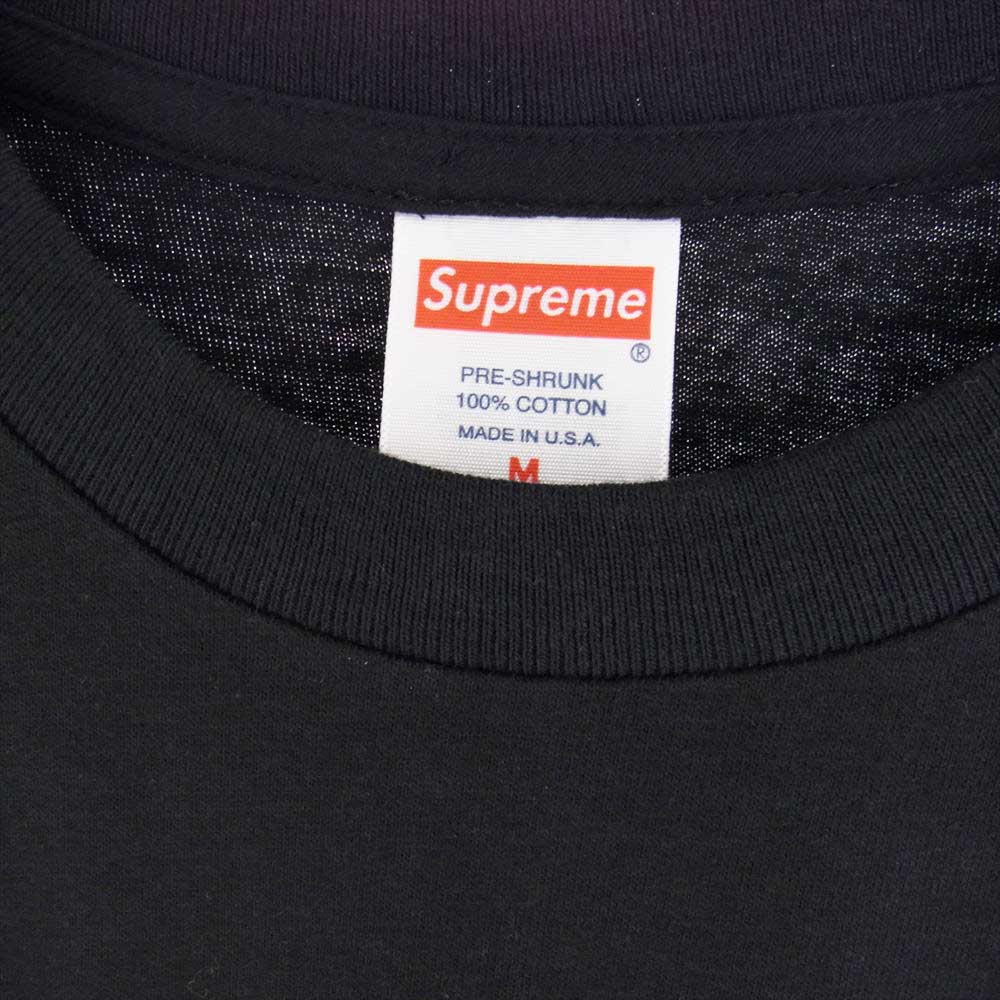 Supreme シュプリーム 22AW Greta Tee グレタ バックプリント Tシャツ  ブラック系 M【新古品】【未使用】【中古】
