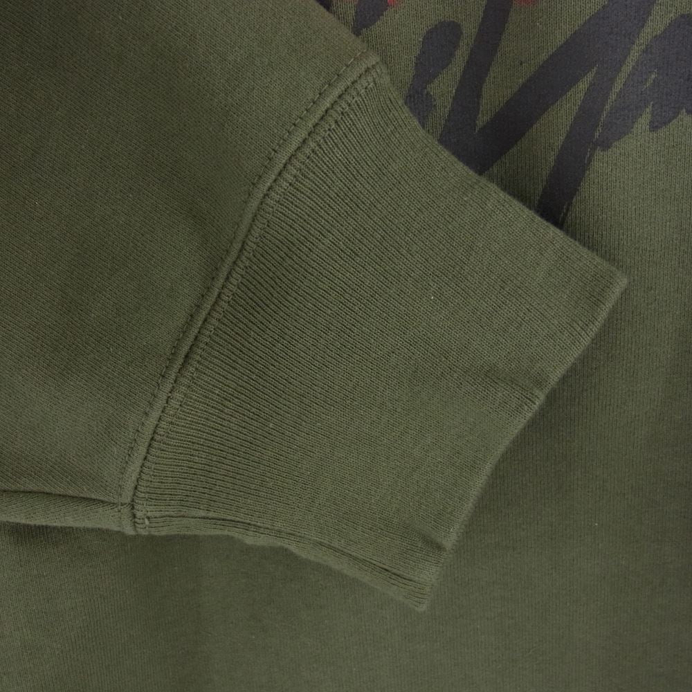 Supreme シュプリーム 20AW  × Yohji Yamamoto Crewneck ヨウジ ヤマモト フロントロゴ スウェット トレーナー カーキ系 M【極上美品】【中古】