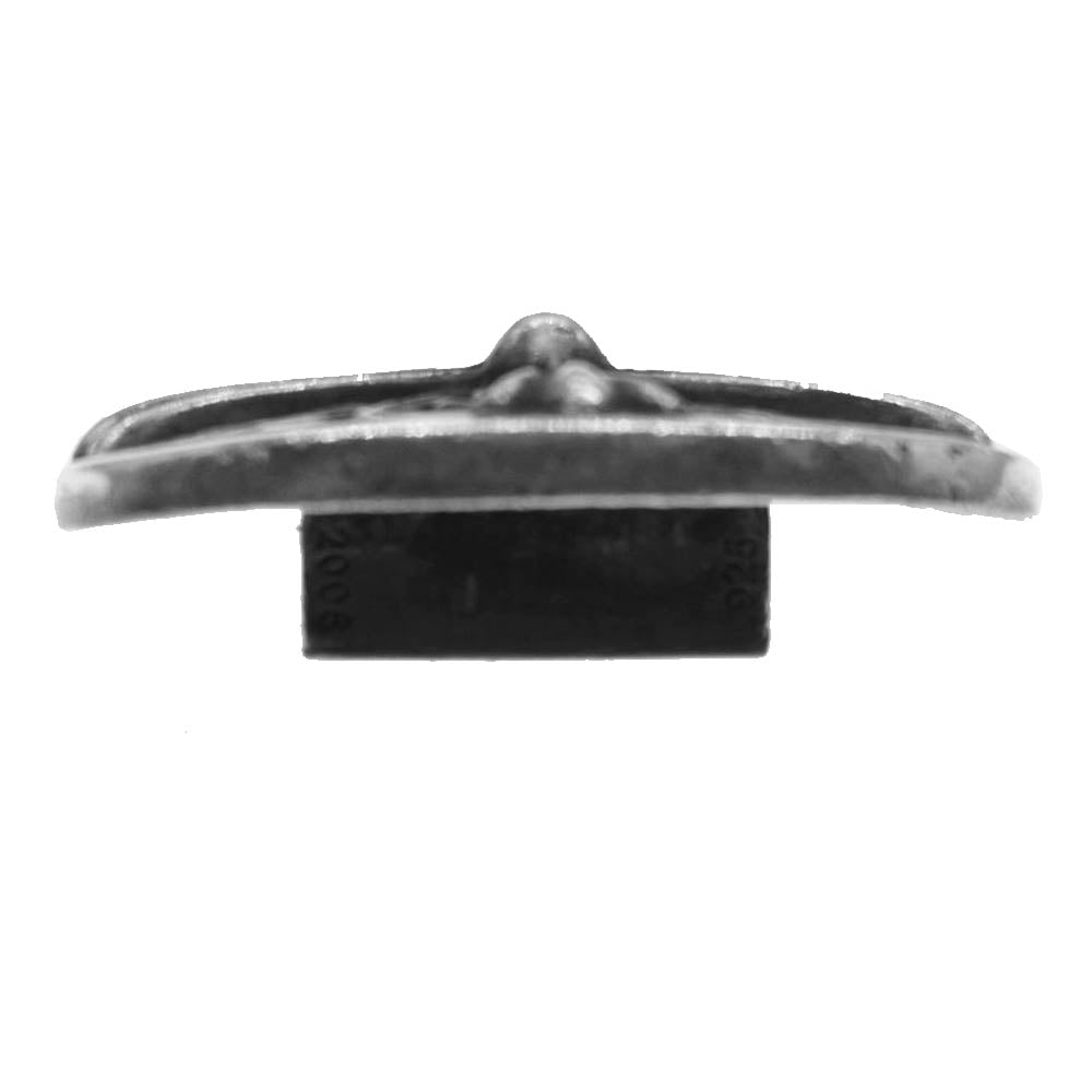 CHROME HEARTS クロムハーツ（原本無） HAIRBAND TNY OVL タイニー クラシック オーバル コンチョ シルバー系【中古】