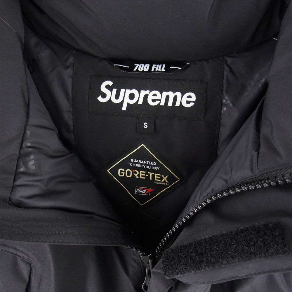 Supreme シュプリーム 22AW gore tex 700-fill down parka ゴアテックス ダウン パーカ ジャケット ブラック系 S【中古】