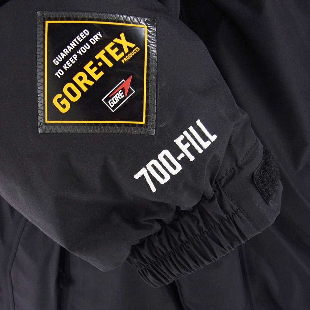 Supreme シュプリーム 22AW gore tex 700-fill down parka ゴアテックス ダウン パーカ ジャケット ブラック系 S【中古】