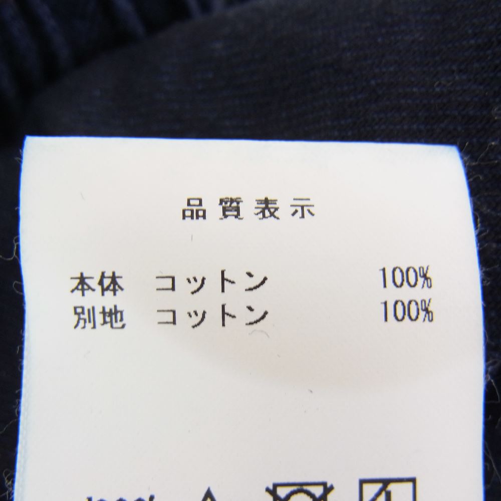 DESCENDANT ディセンダント 22AW  SHORE DENIM BEACH TROUSRES デニム テーパード パンツ ネイビー系 2【中古】