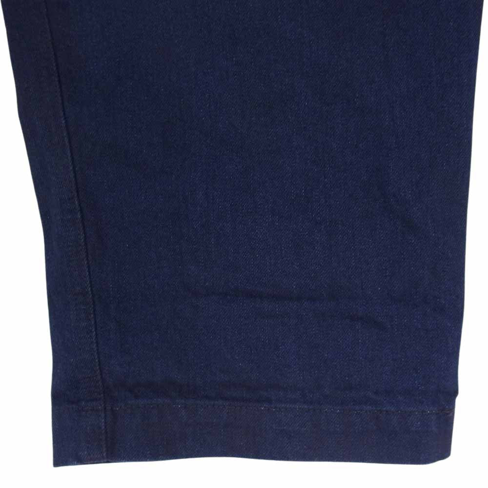 DESCENDANT ディセンダント 22AW  SHORE DENIM BEACH TROUSRES デニム テーパード パンツ ネイビー系 2【中古】