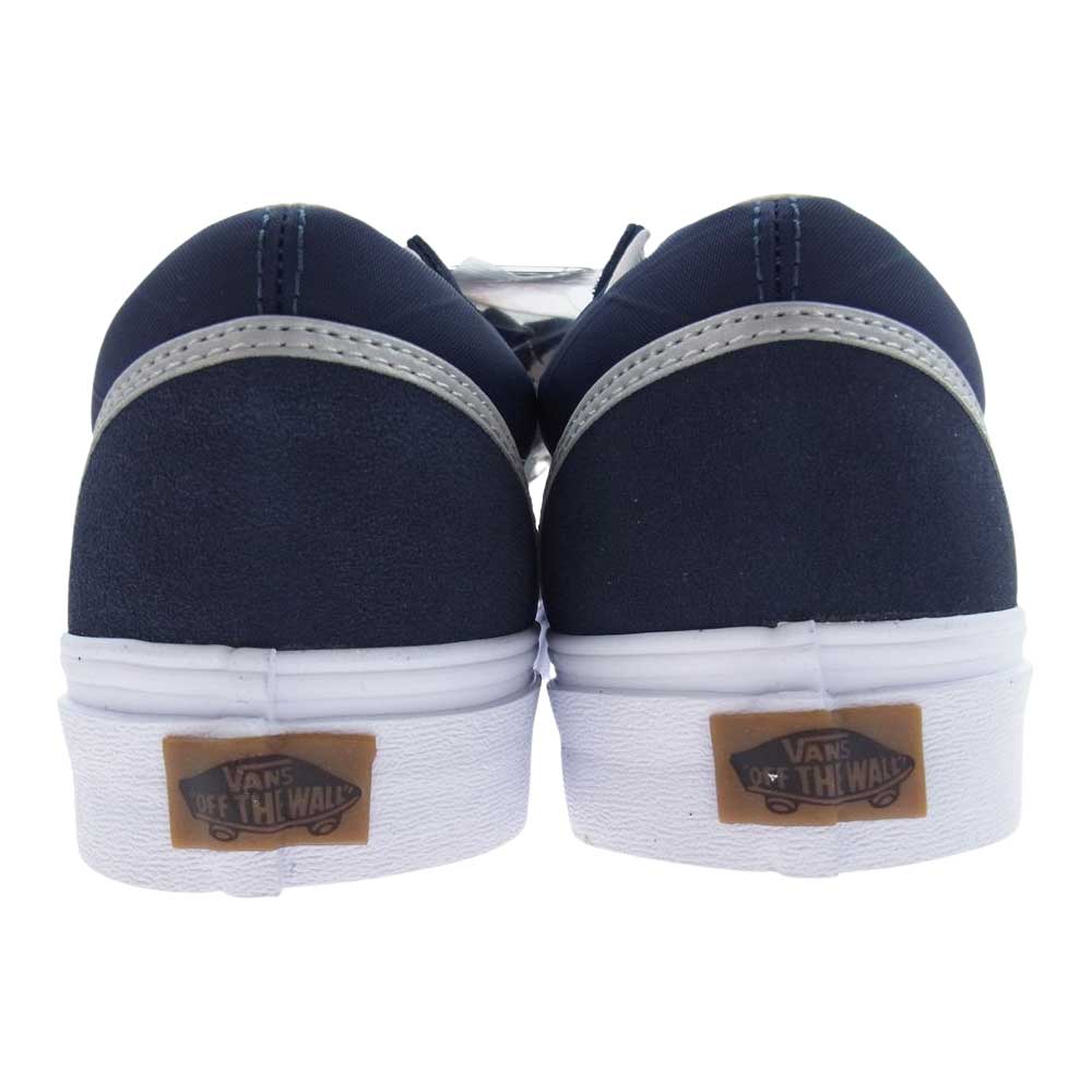VANS バンズ × ALLWEATH オルウェイズ OLD SKOOL ALWAYTH オールドスクール ローカット スニーカー ネイビー系 26cm【新古品】【未使用】【中古】