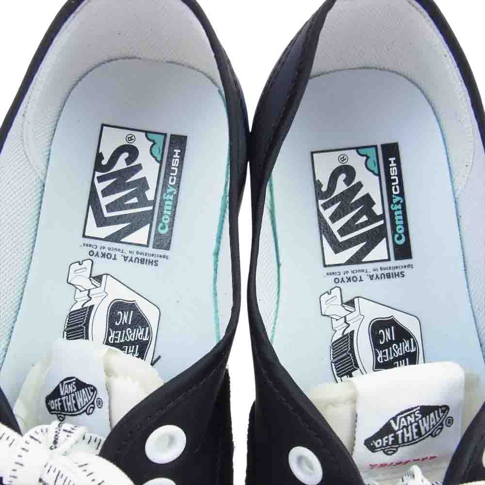 VANS バンズ × TRIPSTER  トリップスター COMFYCUSH AUTHENTIC HC コンフィクッシュ オーセンティック ローカット スニーカー ブラック系 26cm【新古品】【未使用】【中古】