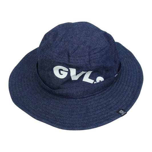 GAVIAL ガヴィル GVL-23SSA-0580 jungle hat denim ロゴ プリント デニム ジャングル ハット インディゴブルー系【中古】