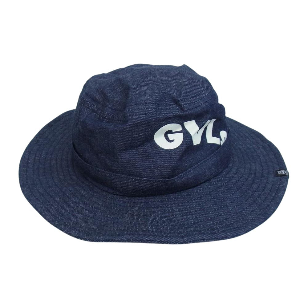 GAVIAL ガヴィル GVL-23SSA-0580 jungle hat denim ロゴ プリント デニム ジャングル ハット インディゴブルー系【中古】
