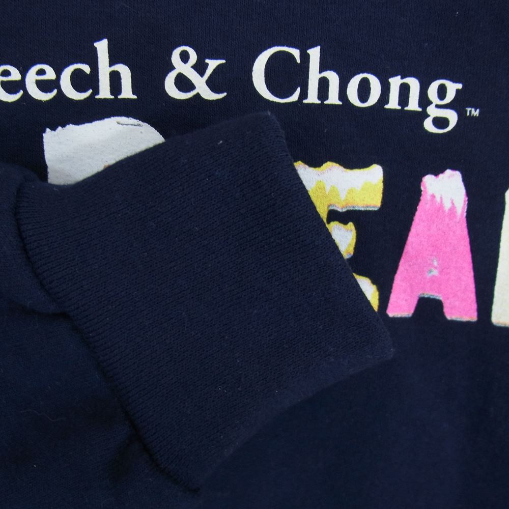 WACKO MARIA ワコマリア 21SS NICE DREAMS CREW NECK SWEATSHIRT プリントスウェット ネイビー系 M【中古】