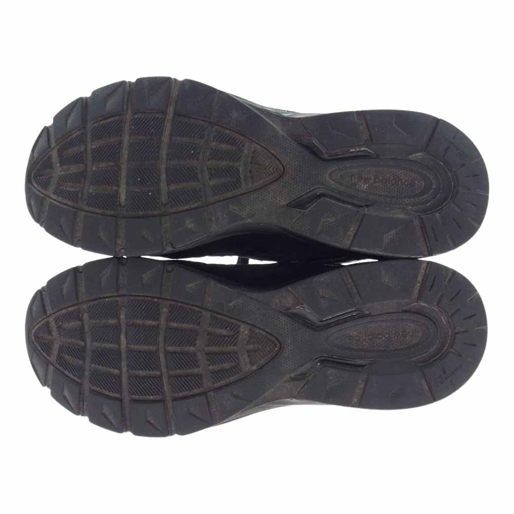 NEW BALANCE ニューバランス M990BB5  USA製 V5 トリプルブラック ローカット スニーカー ブラック系 28cm【中古】