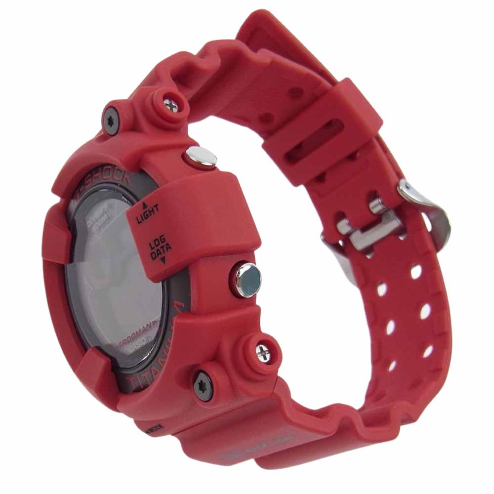 CASIO G-SHOCK カシオ ジーショック GW-8230NT-4JR FROGMAN 30th Anniversary フロッグマン タフソーラー 電波ソーラー ウオッチ  レッド系【極上美品】【中古】