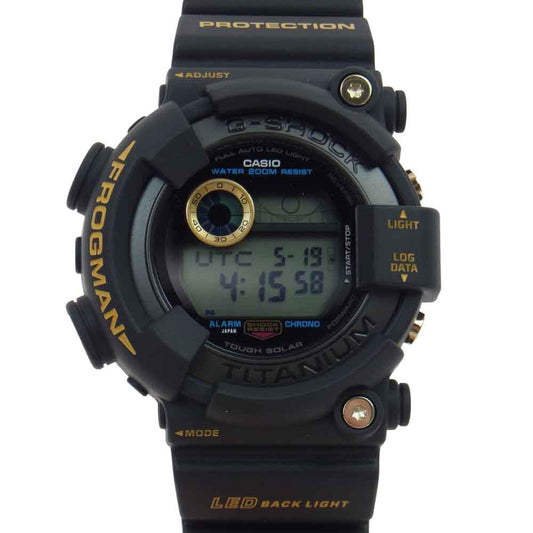 CASIO G-SHOCK カシオ ジーショック GW-8230B-9AJR MASTER OF G - SEA FROGMAN フロッグマン 30周年記念モデル ウオッチ  ブラック系【極上美品】【中古】