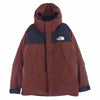 THE NORTH FACE ノースフェイス ND92237 MOUNTAIN DOWN JACKET マウンテン ダウン ジャケット ダークオーク ブラウン系 XL【中古】